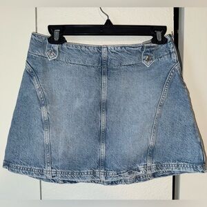 Denim Mini Skirt